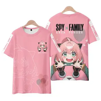 Spy X Familie 3D Print T-Shirts Anime is Kawaii Meisje Anya Jongens Mode Oversized T-Shirt Harajuku Kids t-Shirts Tops Meisjes Kleding