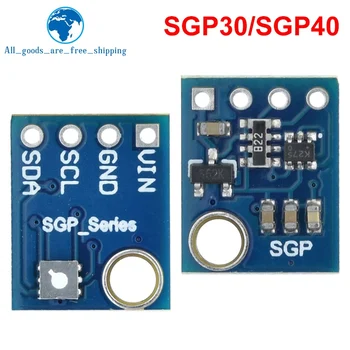TZT SGP40 SGP30 Air Quality Sensor Digitale TVOC Detectie-Chip geschikt voor Arduino Demo Bord