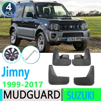 voor Suzuki jimny JB 1999~2017 2000 2001 2003 2004 2005 2006 Auto Fender Spatbord spatlappen Splash Guard Flap Auto Accessoires