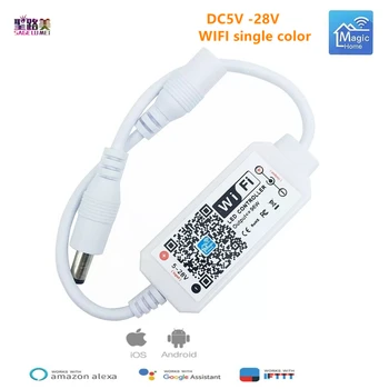 DC5V 12V 24V Bluetooth-compatibele Draadloze WiFi Controller,RGB, RGBW-RF LED Controller voor 5050 WS2811 WS2812B Pixel led strip