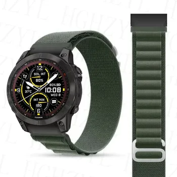 Nylon Alpine Lus Riem Armband Voor de Garmin Fenix 7X 7 6X 6Pro 5X 5 3U Forerunner 935 945 Smart Watch Quick Release Band