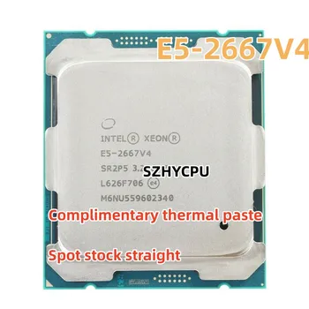 INTEL XEON E5 2667 V4 E5 2667V4 CPU-E5-2667V4 PROCESSOR 8 CORE 3.2 GHz 25 MB L3-CACHE 135W SR2P5 LGA 2011-3