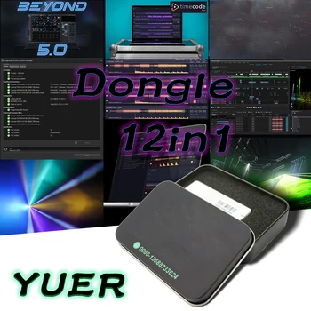 D2 R3 12in1 Dongle En Software Collectie DMX Fase Licht 512 DMX Console DJ Controller Wysiwyg