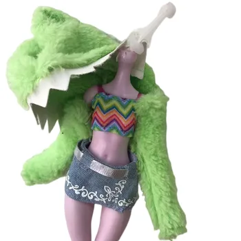Monster High Poppen Kleding Slanke Pop Handgemaakte Kwaliteit Kleding Set Outfit Pop Decors Slank Lichaam 1/6 Doll Kwaliteit Kleding Jurk