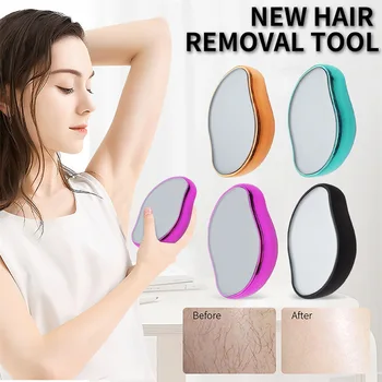 2023 Nieuwe Pijnloze Fysieke Haarverwijdering Epilators Crystal Hair Gum Veilig Gemakkelijk Te Reinigen Herbruikbare Lichaam Schoonheid Ontharing Tools