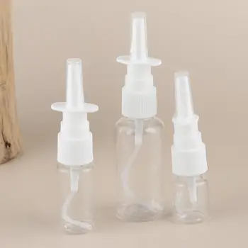 2pcs 10ml/20ml/30ml Witte Lege Plastic Neusspray Flessen Spuit Mist Neus Spray Navulbaar Flesje voor Medische Verpakkingen