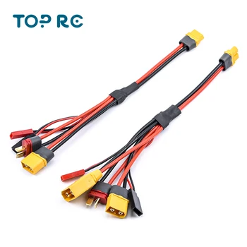 20cm 4in1 Lader 5in1 XT60 Connector te XT60 T Futaba JST-Aderige Kabel voor de ISDT Hota ToolkitRC Lader FPV Drone Auto