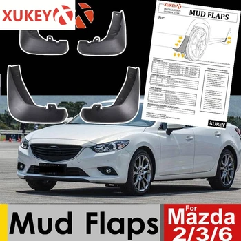 Auto Fender spatlappen Voor Mazda 2, Mazda 3 BL BM BP Mazda 6 GG GH GJ 2019 2020 Mud Flap Cover Side Skirts Splash Guard Spatlappen