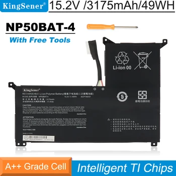 KingSener NP50BAT-4 Laptop accu Voor Machenike F117-7 Voor SCHENKER XMG Focus Voor 16 GIGABYTE G7 KE Voor KLEURRIJKE X15 OP