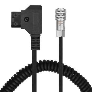 D-Tik op om BMPCC 4K 2 Pin-Vergrendeling Power Kabel voor de Blackmagic Pocket Cinema Camera 4K voor Sony V-Mount Accu