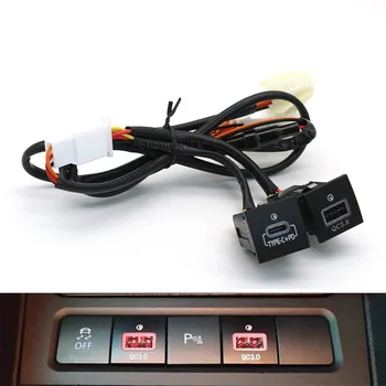 1PC Snelle Auto-Oplader voor de 12V/24V USB-Aansluiting voor Opladen Adapter QC3.0 PD Type voor Volkswagen Golf 6 Jetta Touran Scirocco