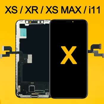 Getest LCD Pantalla Voor iphone X LCD-XR 11 Scherm INCELL LCD Display Touch Screen Digitizer Assembly Voor iPhone-X XS Max OLED