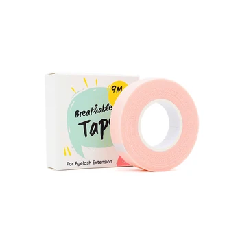 FUNMIX Merk pluisvrije Medical Tape Roze Non-woven Wrap Tape Onder de Ogen Papier Pads Tape Wimper Extension tool