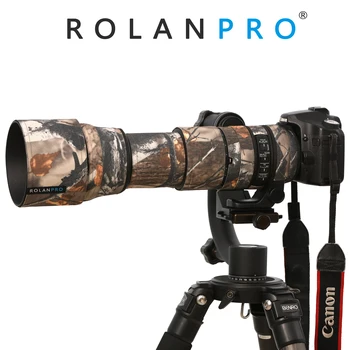 ROLANPRO Lens Camouflage Jas regenhoes voor de SIGMA 150-600 mm F5-6.3 DG OS HSM Contemporary (AF-Versie) Lens beschermhoes