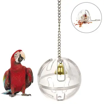 Creatieve Foerageren Hangen Bell Ball Voeding Kauwen Speelgoed voor Papegaaien Vogels vogel speelgoed vogels accessoires parrot accessoires