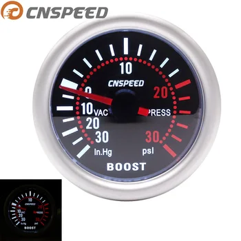 CNSPEED Auto Turbo Boost-Meter-30in.Hg~0~30PSI 2