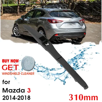 Auto Wisser Achter de Rug Venster Voorruit Ruitenwissers Voor Mazda 3 Hatchback 310 mm 2014-2018 Auto Accessoires
