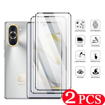 2Pcs 9D Gehard glas Voor Huawei Nova 9 10 pro 11 Ultra 10Z 8 8i SE Jeugd 4G smartphone telefoon screen protector beschermlaag