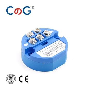 CG PT100 4-20mA 0-600 Celsius Thermische Weerstand Converter RTD Input 4-20mA Output Head-mounted Temperatuur Zender