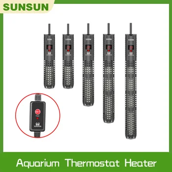 220V Sunsun aquarium Verwarming Aquarium Temperatuur Thermostaat Producten van Kleine Elektrische Water Verwarming Stroomt Schildpad Glas