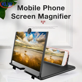 L16 16 inch Mobiele Telefoon Scherm Vergroter 3D Vergroter Vergrotende Versterker Beugel Universele Vouwbare Bureau Telefoon Houder Staan