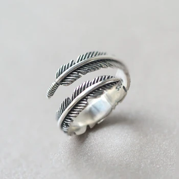 Vintage Blad Veer Ring voor Vrouwen Meisjes Eenvoudige Accessoires Mens Trending Sieraden Geschenken Feest Ringen