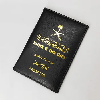 Nieuwe Saoedi-Arabië Paspoort Houder Travel Vrouwen Pu Lederen Hoezen Voor Paspoorten Fashion Cute DIPLOMATIEK Paspoort Case Bescherming