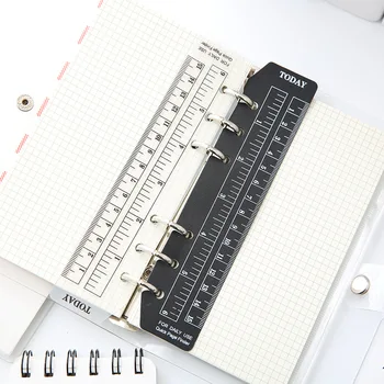 Nieuwe A5 A6 A7 Mat Mat Heerser Planner Agenda Notebook voor 6 Gaten losbladige Spiraal Opmerking Boek Briefpapier