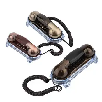 Antieke Retro Wand Telefoon met Snoer Telefoon Vaste lijn Mode Telefoon vintage telefoon voor Thuis Hotel