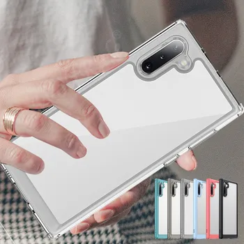 Voor De Samsung Galaxy Note 10 Case Cover Voor Samsung Note 10 Capas Schokbestendig Helder Transparant Fundas Samsung Note 10 Ultra Plus 20