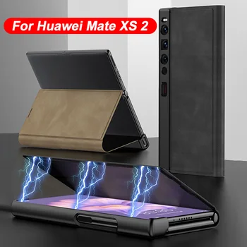 GKK Luxe Magnetische Fold Mat Lederen Case Voor Huawei Mate Xs 2 Cover Schokbestendig Flip Staan Hard Voor Huawei Mate Xs2 Geval