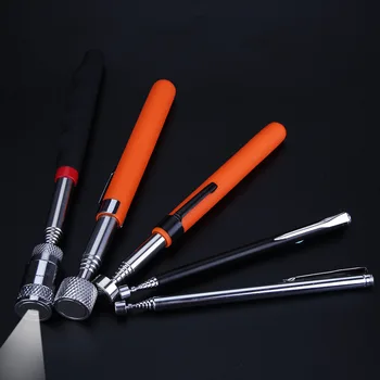 Mini Draagbare Telescopische Magnetische Magneet Pen Handige Tool Capaciteit Voor Het Oppakken Van Moer Uitschuifbare Pick-Up Stang Stick