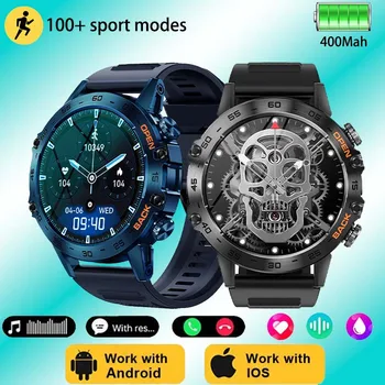2023 Nieuwe heren Sport Smartwatch 100+ Sport-Modus Bluetooth Bellen IP68 Waterproof men ' s Sport Smartwatch voor Huawei Xiaomi en IOS