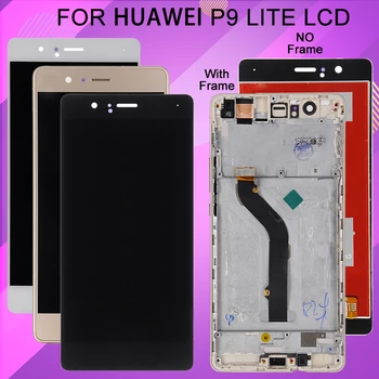 Catteny 5.2 Inch Huawei P9 Lite Lcd Touch Panel Scherm Digitizer Vergadering VNS-L21 VNS-L22 Display Reparatie Onderdelen Met Frame