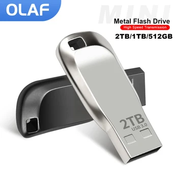 Olaf Pen Drive 2TB Memorie Usb Flash Drives 1TB TYPE C OTG Hoge Snelheid Usb3 geschreven.0 Waterdichte MiNi Stick van 512 gb usb flash drive 2TB