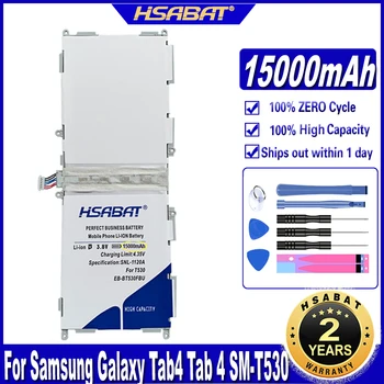 HSABAT EB-BT530FBU EB-BT530FBC EB-BT530FBE 15000mAh Batterij voor Samsung Galaxy Tab4 Tabblad 4 SM-T530 T533 T535 T531 T535 T537