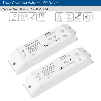 Triac Dimbare LED Driver Constante Stroom 1CH 40W AC 220V DC 12V 24V Digitale PWM Dimmen Triac Driver 12V voor LED Light Tape