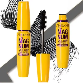Cosmetica Zwarte Mascara Verlengt De Wimpers Extra Volume Waterproof Natuurlijke Wimpers Vrouwelijke Professionele Make-Up Full Size Make-Up