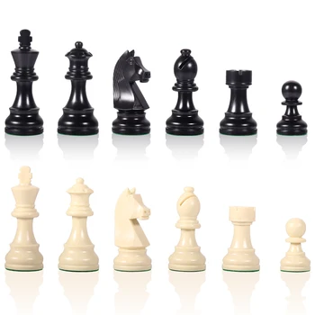 Hars schaakstukken Zonder Schaakspel Schaken Games 65/75/95mm Middeleeuwse Chesses Set Spelletjes Interactie Speelgoed van de Puzzel Kind