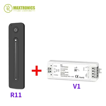 LED Dimmer Draadloze RF Switch12V 5V-24V 36V 8A PWM Met 1zone 2.4 G Aanpassing van de Helderheid Touch Remote Voor Enkele Kleur Led Strip