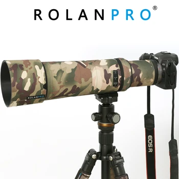ROLANPRO Lens Camouflage Jas voor RF Canon 800mm F11 IS STM Camouflage Hoes Lens Mouw Geschut Geval dslr Camera ' s