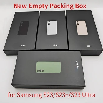 Voor de Samsung Galaxy S23 Leeg Retail Verpakking S23+ S23 Ultra-of OEM-Accessoires US/EU/UK Adapter Type-C-Kabel Hoofdtelefoon NIEUWE 2023