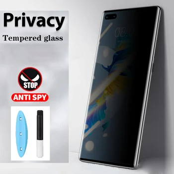 Voor Samsung S23 Glas UV-Privacy Screen Protector samsung Galaxy S21 S20 S22 Ultra Noot 20 10 Anti Spy Gehard Glas Film S 89 S10 Plus