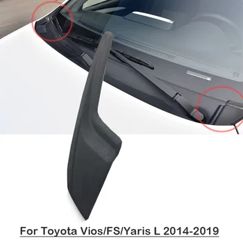 Voorruit Wrap Hoek Fender Trim Trim Ruitenwisser Kant Trim Dekking van Rubber Voor Toyota Vios/FS/Yaris L 2014-2019