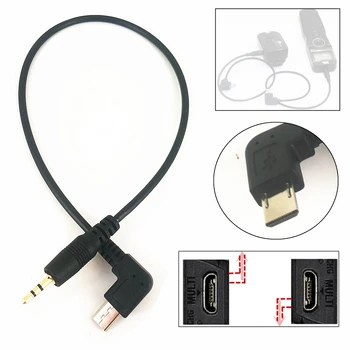 2,5 mm S2 Multi USB Remote Shutter Release Aansluiting Kabel voor Sony A9 A7 A7S A7R III IV A6600 A6500 A6100 A6000