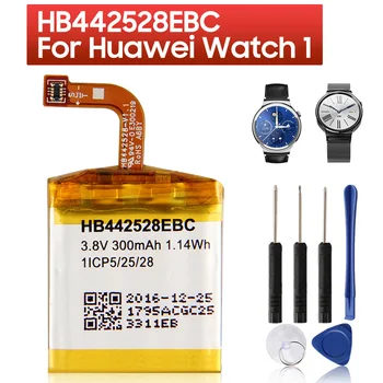 Originele Vervangende Accu HB442528EBC Voor Huawei Kijken 1 Smart Watch 300mAh Accu