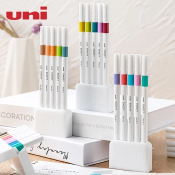 UNI5/10 Colorset Dubbel Koppige Fiber Pen PEM-SY EMOTT op basis van Water met de Hand beschilderd Hook Hook, Line Art Pen Drawing Hand-Account Pen