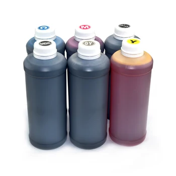 1 liter Watergedragen Pigment-en Dye-Inkt voor HP72 voor HP Designjet T610 T620 T770 T790 T1100 T1120 T1200 T1300 T2300 Printer