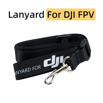 Voor DJI FPV/Avata/Phantom 3/4 Drone Afstandsbediening Lanyard Riem voor om de Nek Hangen Touw Verstelbare Sling Accessoires