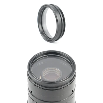 1X Bescherming Barlow Aux-Doelstelling Glazen Lens te Voorkomen dat Roet Voor 200X 180X 120 X 300 X C-MOUNT Lens Video Microscoop Camera